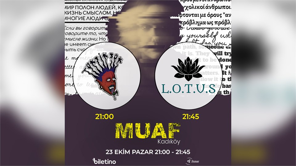 Lotus & Toksikşok Konseri - Muaf Kadıköy