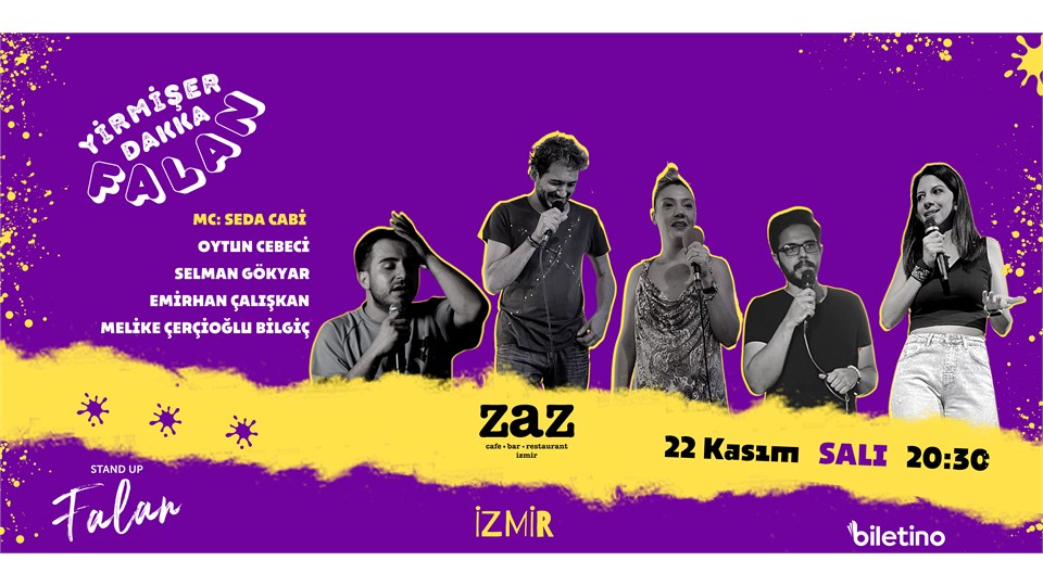 YİRMİŞER DAKİKA FALAN