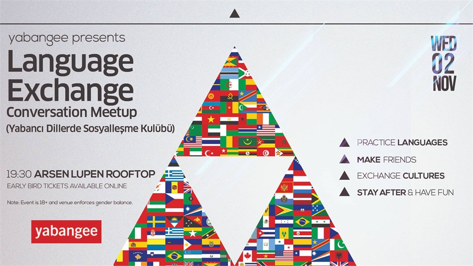 Language Exchange Meetup #35 (Yabancı Dillerde Sosyalleşme Kulübü)