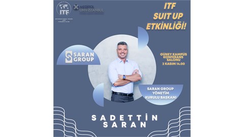 ITF Suit Up X Sadettin Saran