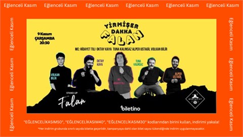 YİRMİŞER DAKİKA FALAN