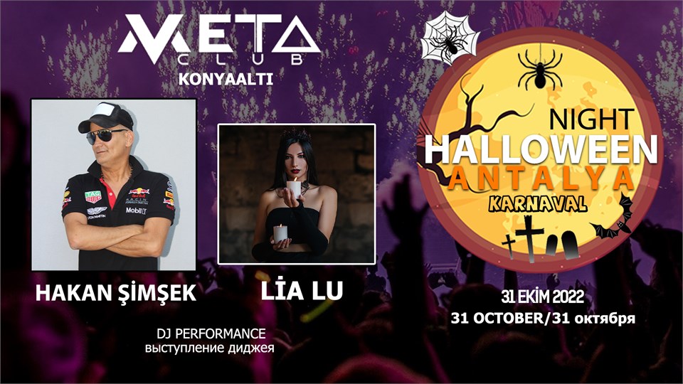 Halloween Night Antalya - Halloween Partisi - Meta Club Konyaaltı