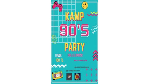 90s Party & KAMP  