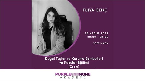 Doğal taşlar ve koruma sembolleri ve kokular eğitimi