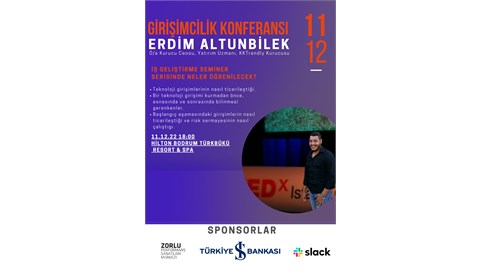 StartupFF Konferansı - Erdim Altunbilek 