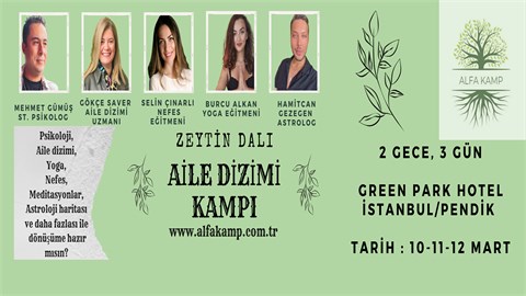 Zeytin Dalı Aile Dizimi, Psikoloji ve Yoga Kampı
