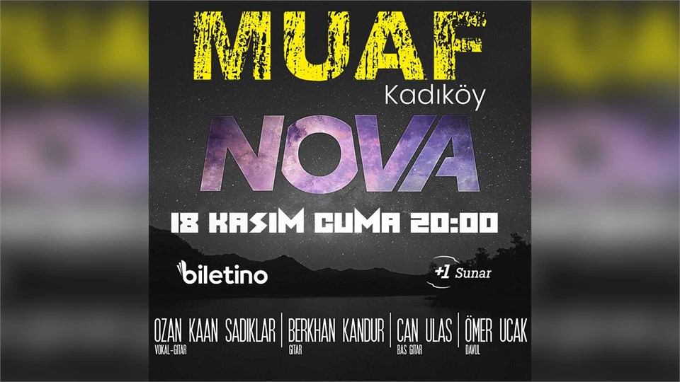 Nova Konseri - Muaf Kadıköy
