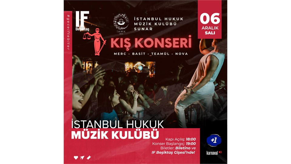 İstanbul Hukuk Müzik Kulübü Kış Konseri