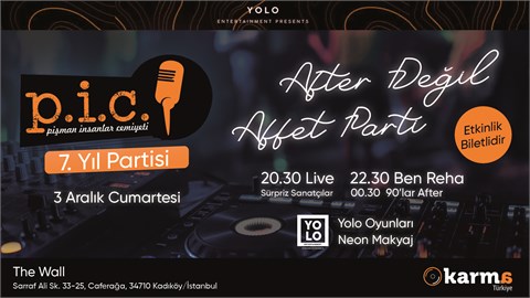 After Değil, Affet Parti | Pi Cemiyeti