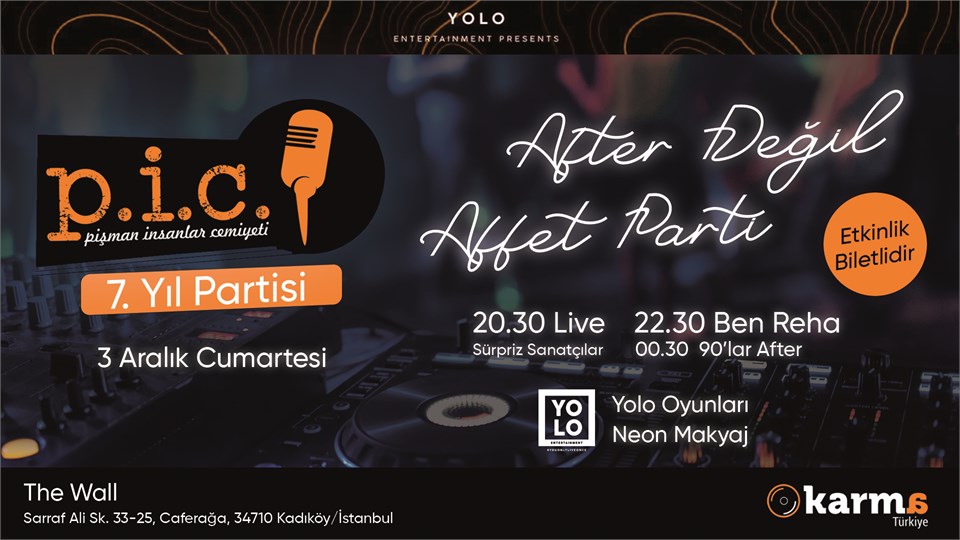 After Değil, Affet Parti | Pi Cemiyeti