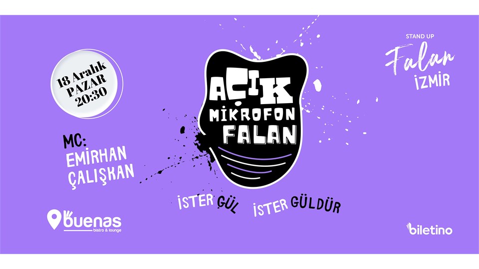 AÇIK MİKROFON FALAN - MC: Emirhan Çalışkan