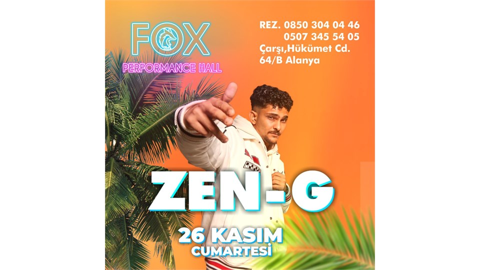Zen-G Alanya konseri