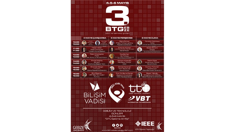 3.Bilim ve Teknoloji Günleri