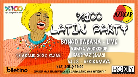 %100 Latin Party