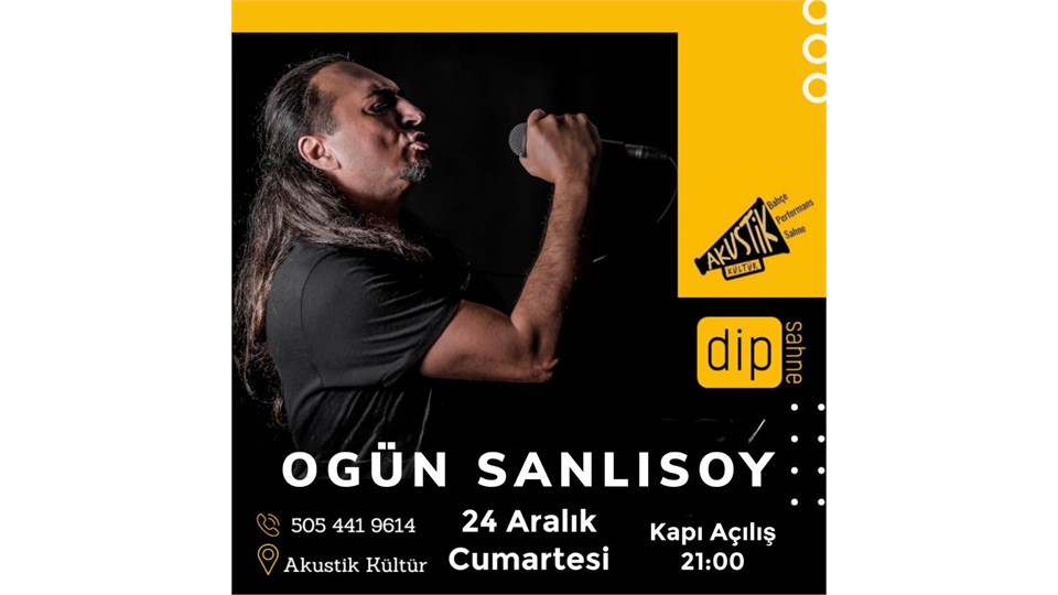 OGÜN SANLISOY KONSERİ