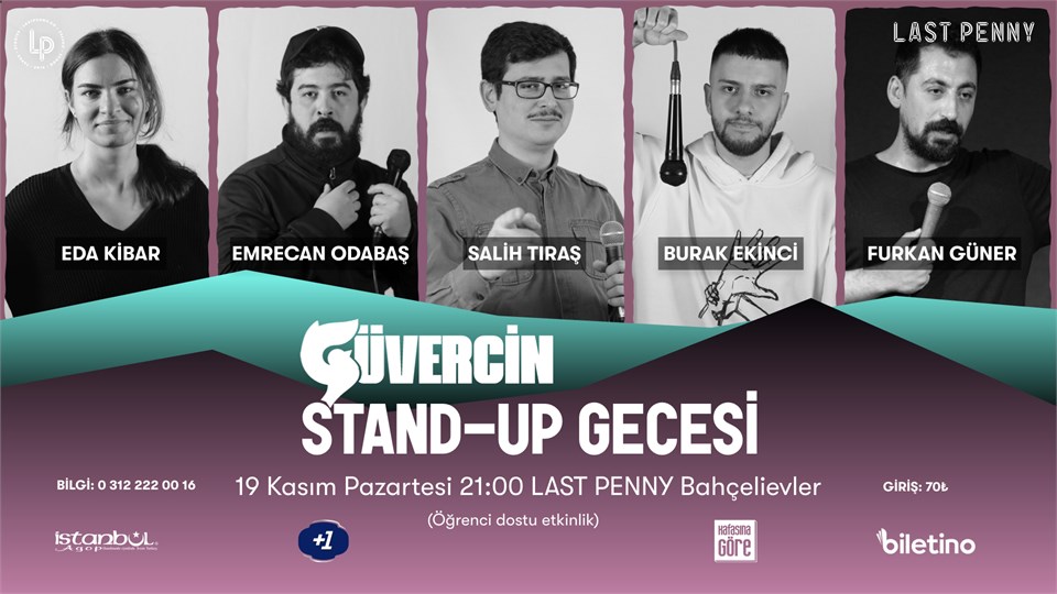 Güvercin Stand-Up Gecesi