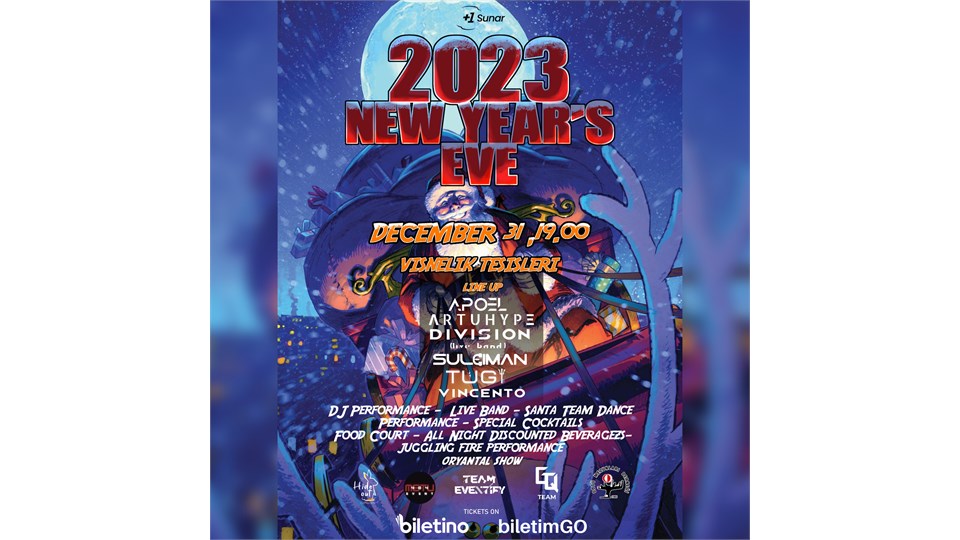 ANKARA'NIN EN BÜYÜK YILBAŞI PARTİSİ - Vişnelik New Year's Eve Party( Vişnelik Tesisleri Kapalı Salon - 31 Aralık Cumartesi)