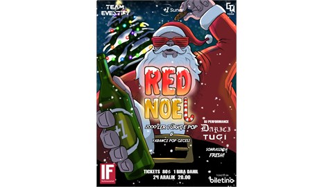 24 ARALIK İF PERFORMANCE RED NOEL-2000 LER POP PARTİSİ