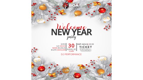 Welcome New Year Party | 29 Aralık Perşembe | GOTHA Organization