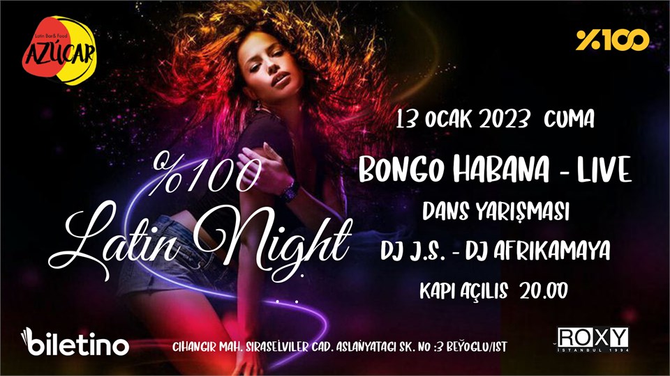 %100 Latin Night