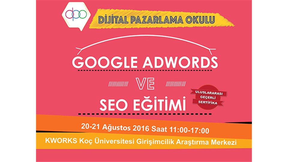 Google Adwords ve SEO Eğitimi