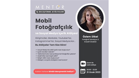Mobil Fotoğrafçılık ve Sosyal Medya İçerik Atölyesi