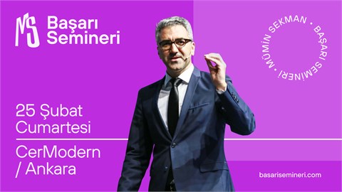 Mümin Sekman ile Başarı Semineri - Ankara
