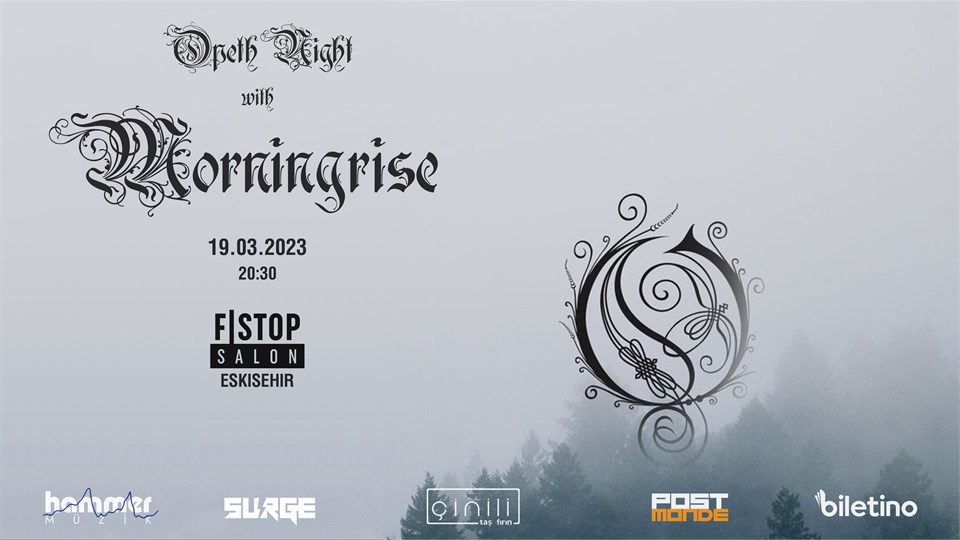 Opeth Night with MORNINGRISE - Eskişehir