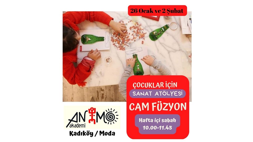 ANİMO AKADEMİ SANAT ATÖLYELERİ / CAM FÜZYON