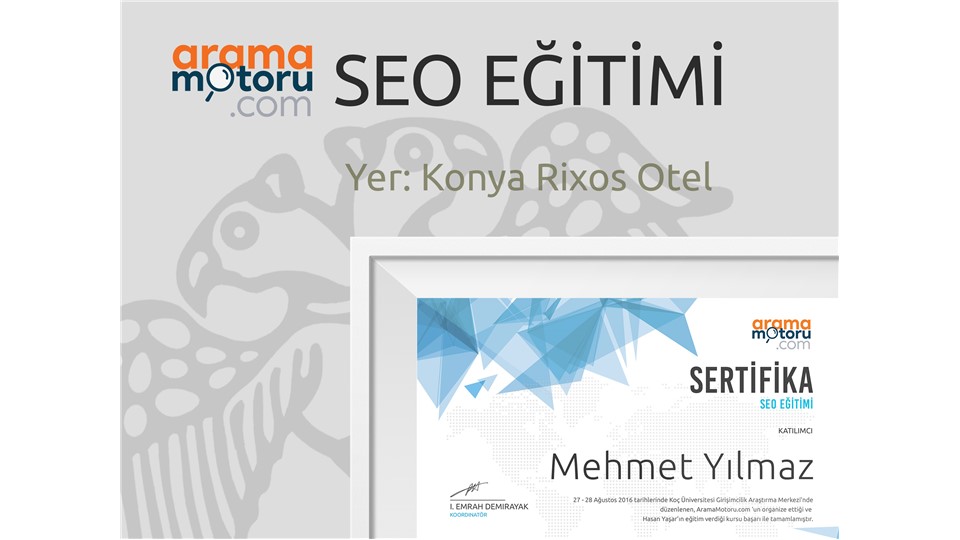 AramaMotoru.com SEO Eğitimi #2