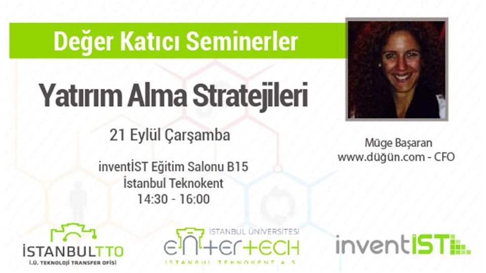 Değer Katıcı Seminerler "Yatırım Alma Stratejileri"