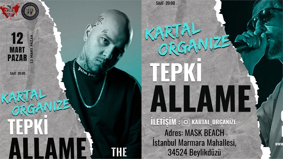 Allame & Tepki & Kartal Organize - İstanbul Mask Beach