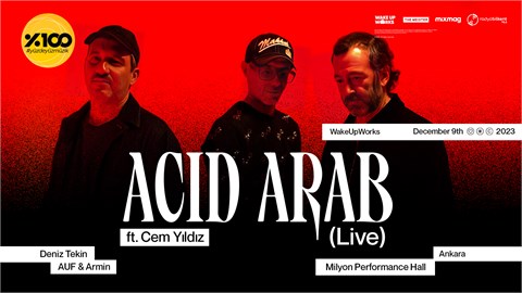 Acid Arab [Live] feat Cem Yıldız - WakeUp Works Presents