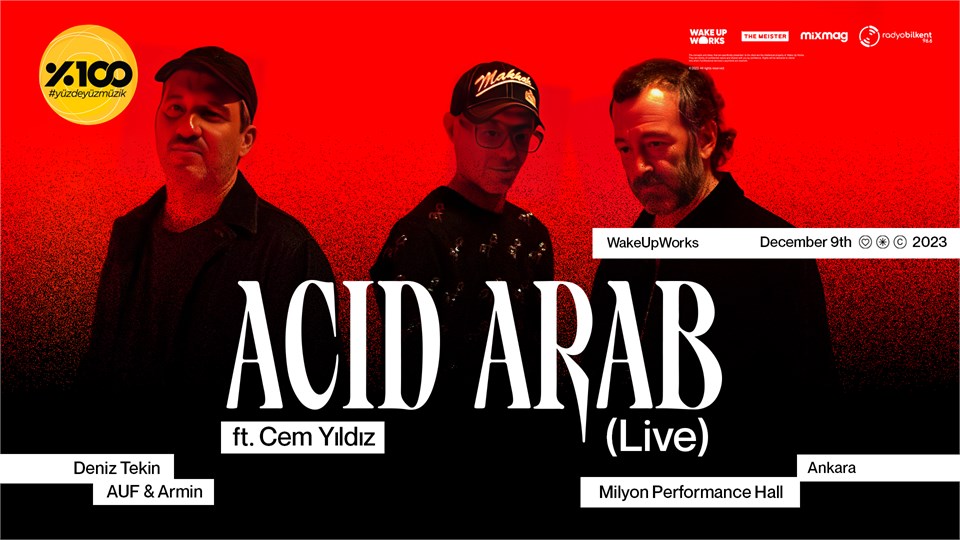 Acid Arab [Live] feat Cem Yıldız - WakeUp Works Presents