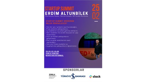 STARTUP SUMMİT - ERDİM ALTUNBİLEK