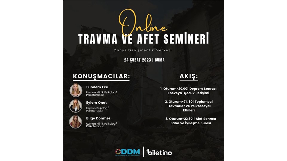 Afet ve Travma Semineri