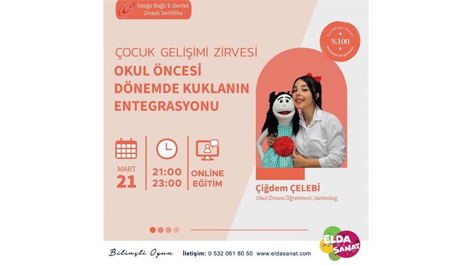 OKUL ÖNCESİ DÖNEMDE KUKLANIN ENTEGRASYONU EĞİTİMİ