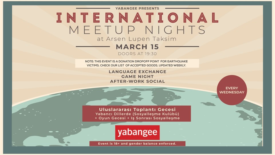 International Meetup Night #50: Language Exchange + Game Night + After-Work Social