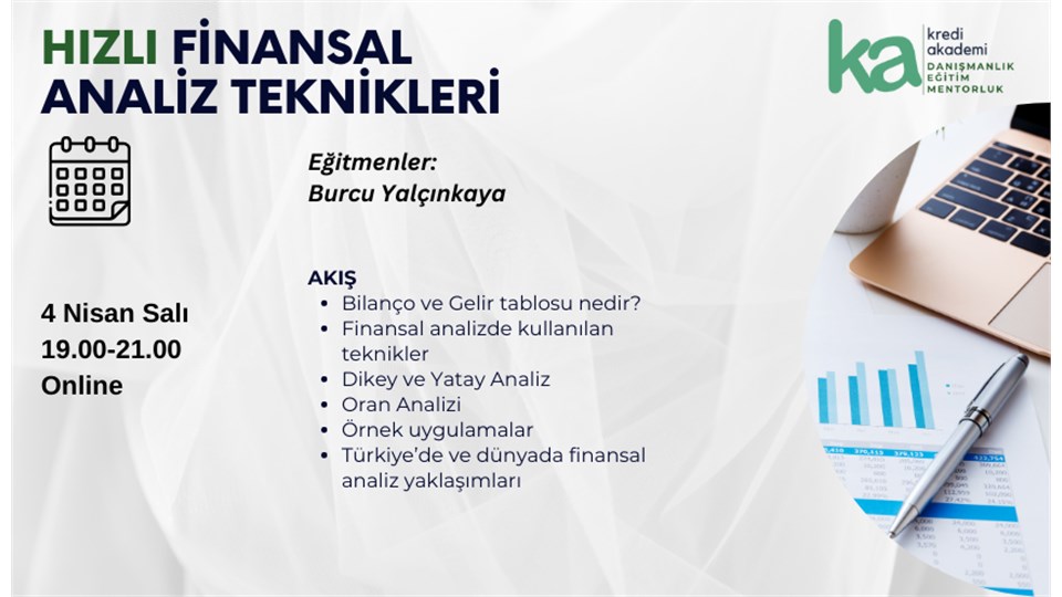 Hızlı Finansal Analiz Teknikleri Eğitimi