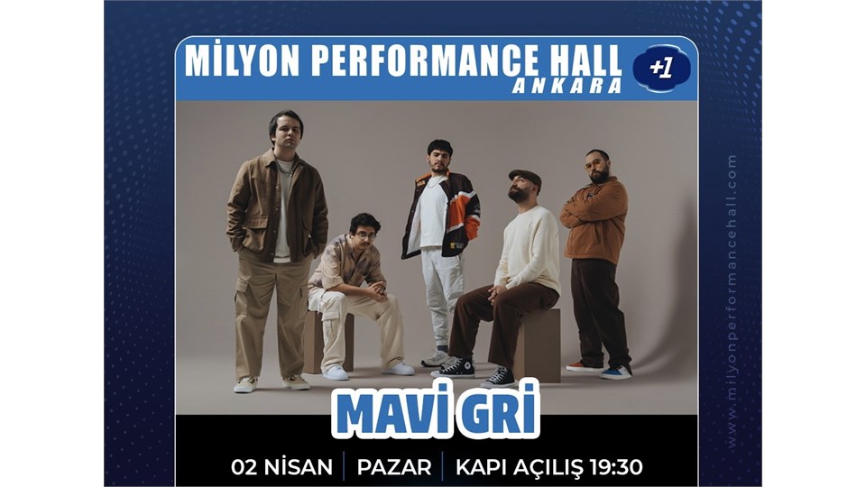 Mavi Gri (Yaş Sınırlaması Olmayan Konser)