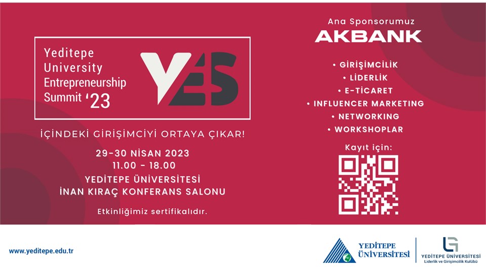 Yeditepe Entrepreneurship Summit'23