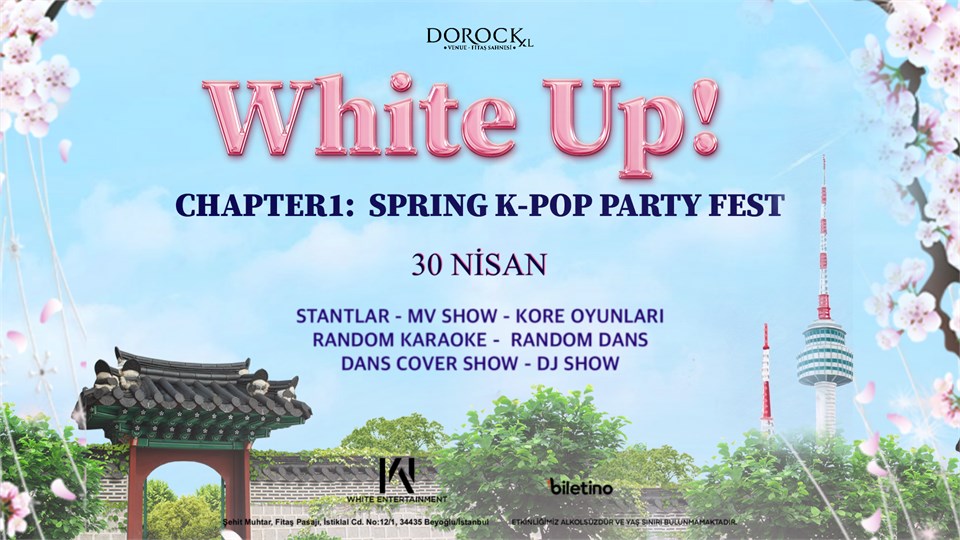 WHITE UP! SPRING KPOP PARTY FEST