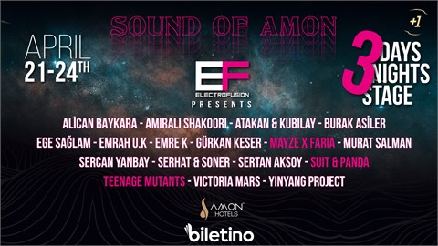ELECTRO FUSION Presents SOUND OF AMON 