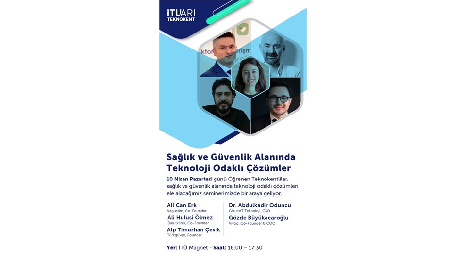 Sağlık ve Güvenlik Alanında Teknoloji Odaklı Çözümler