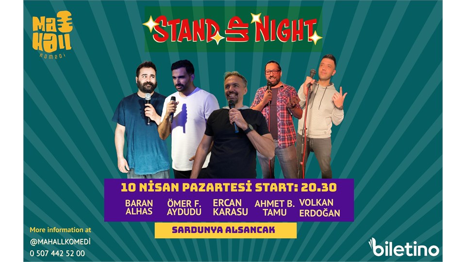 Komedi Mahall Stand Up Gecesi İzmir