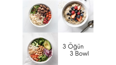3 Öğün 3 Bowl Atölyesi (Workshop) 26 Nisan