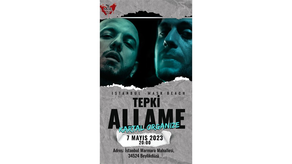 Allame & Tepki & Kartal Organize - İstanbul Mask Beach