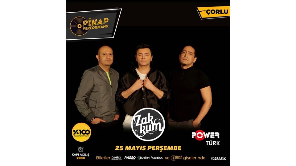 Zakkum Konseri Çorlu Pikap Performance