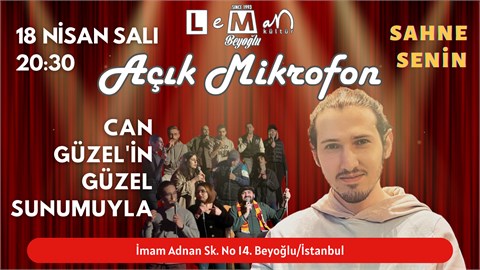 Leman Beyoğlu Açık Mikrofon Standup