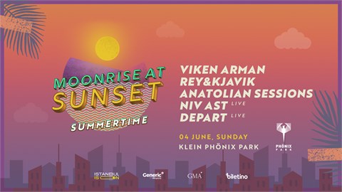 Moonrise at Sunset Klein Phönix Park | Generic Music Presents 